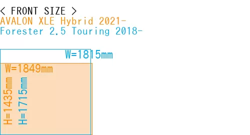 #AVALON XLE Hybrid 2021- + Forester 2.5 Touring 2018-